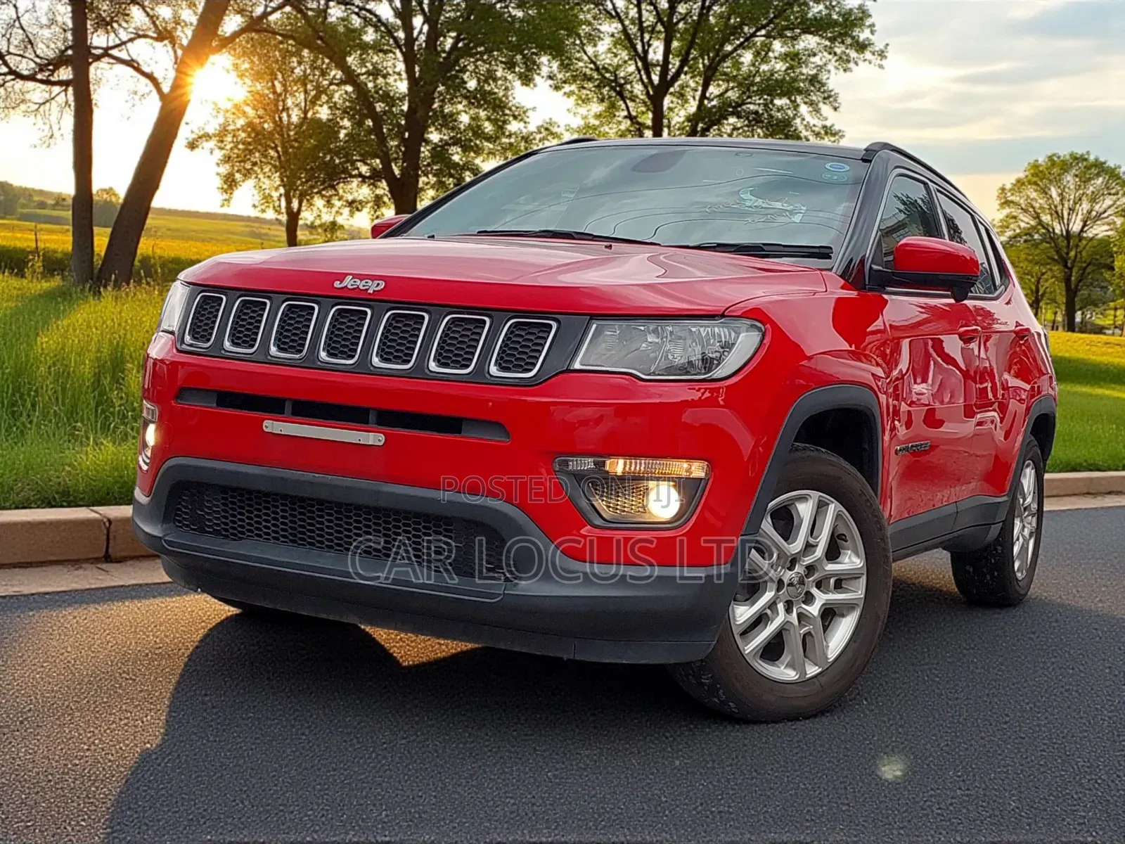 Jeep Compass Latitude 4x4 2018 Red