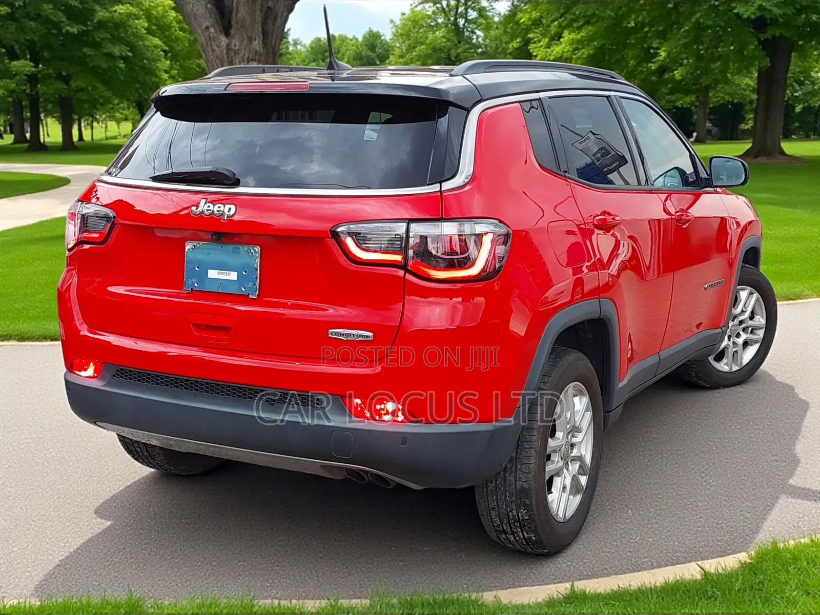 Jeep Compass Latitude 4x4 2018 Red