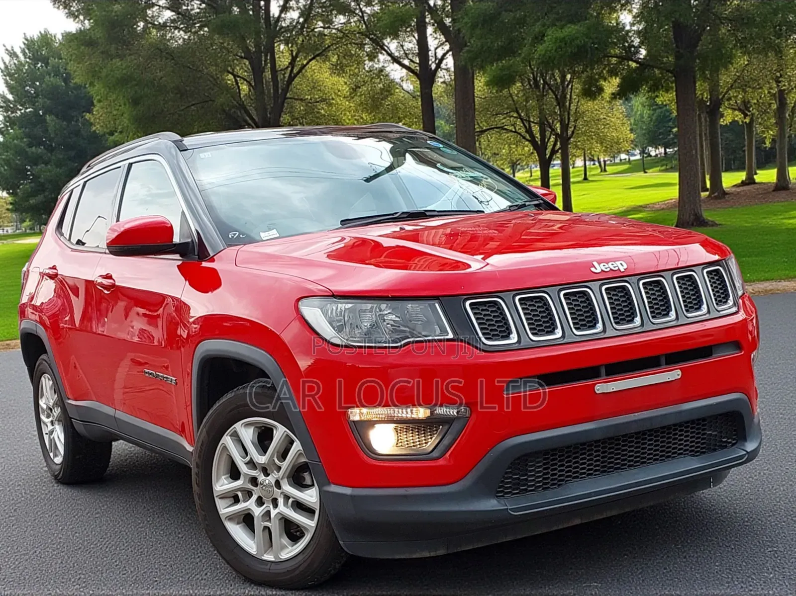 Jeep Compass Latitude 4x4 2018 Red