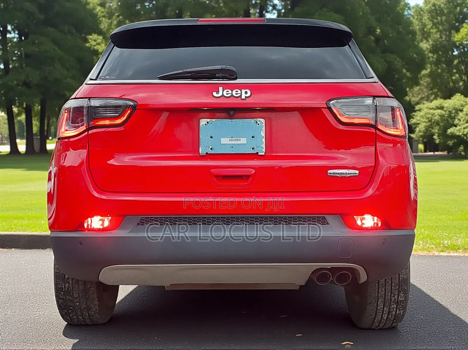 Jeep Compass Latitude 4x4 2018 Red