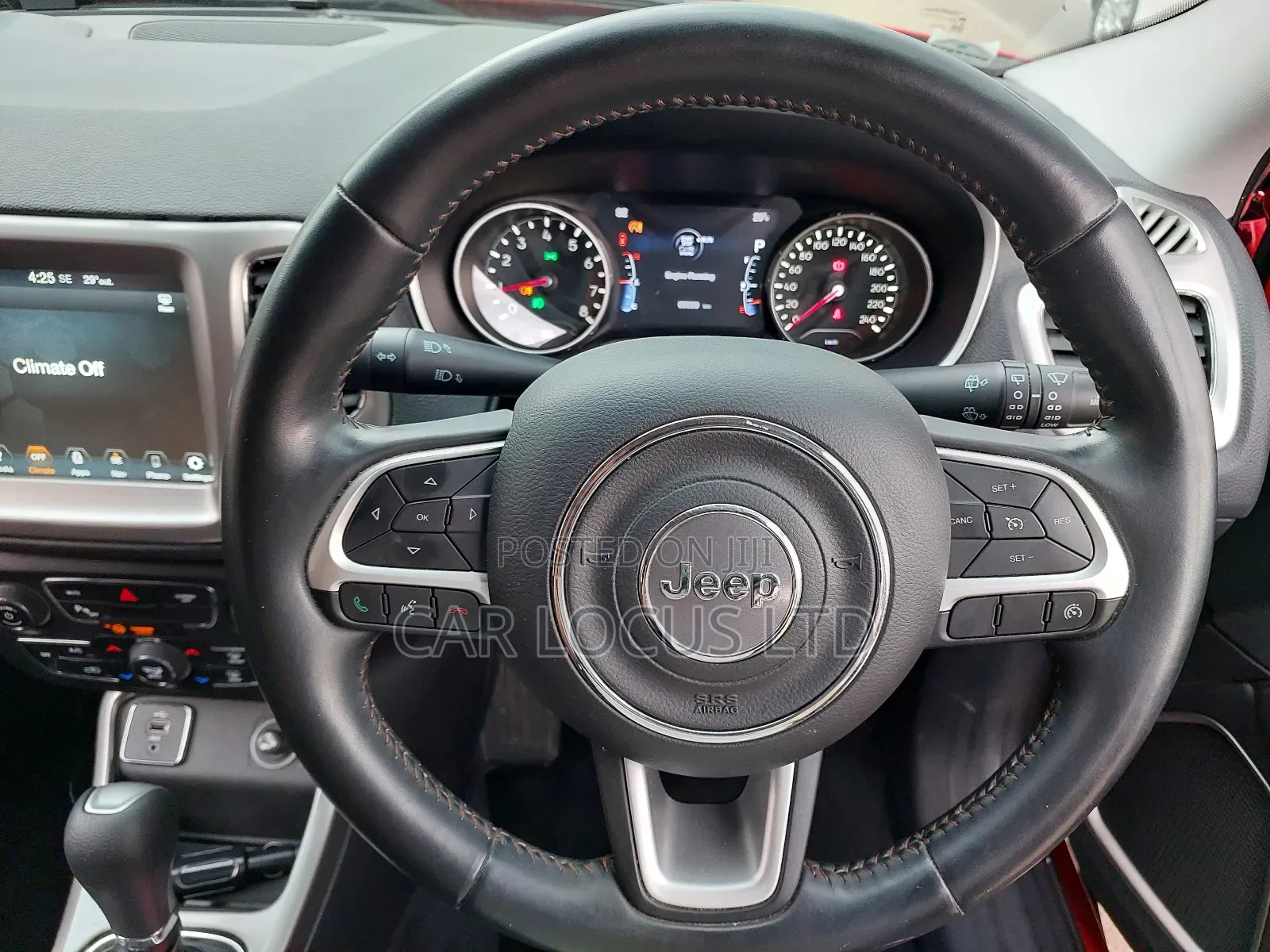Jeep Compass Latitude 4x4 2018 Red