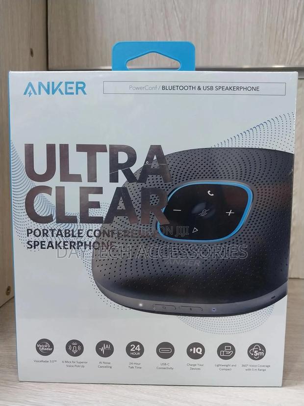 Anker Powerconf Speakerphone Zoom Conference Speaker With 6 Mics