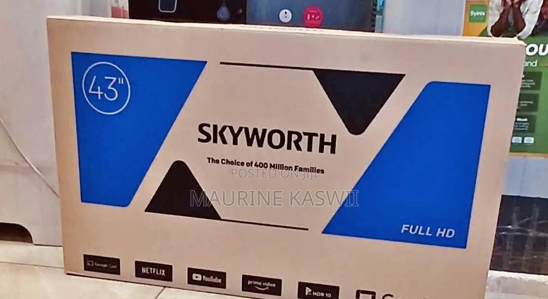 Skyworth 43”Inch E3500g Frameless Tv