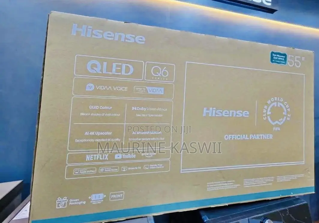 Hisense Qled 55q6 Smart Frameless