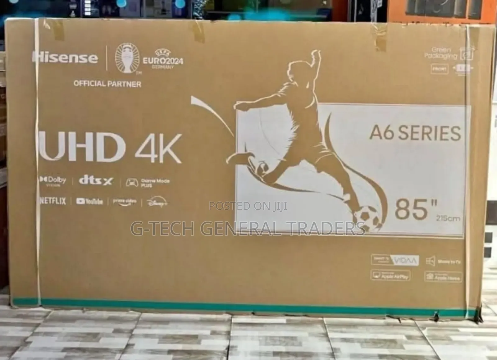 Hisense 85inch A6 Uhd 4k Smart Frameless Tv
