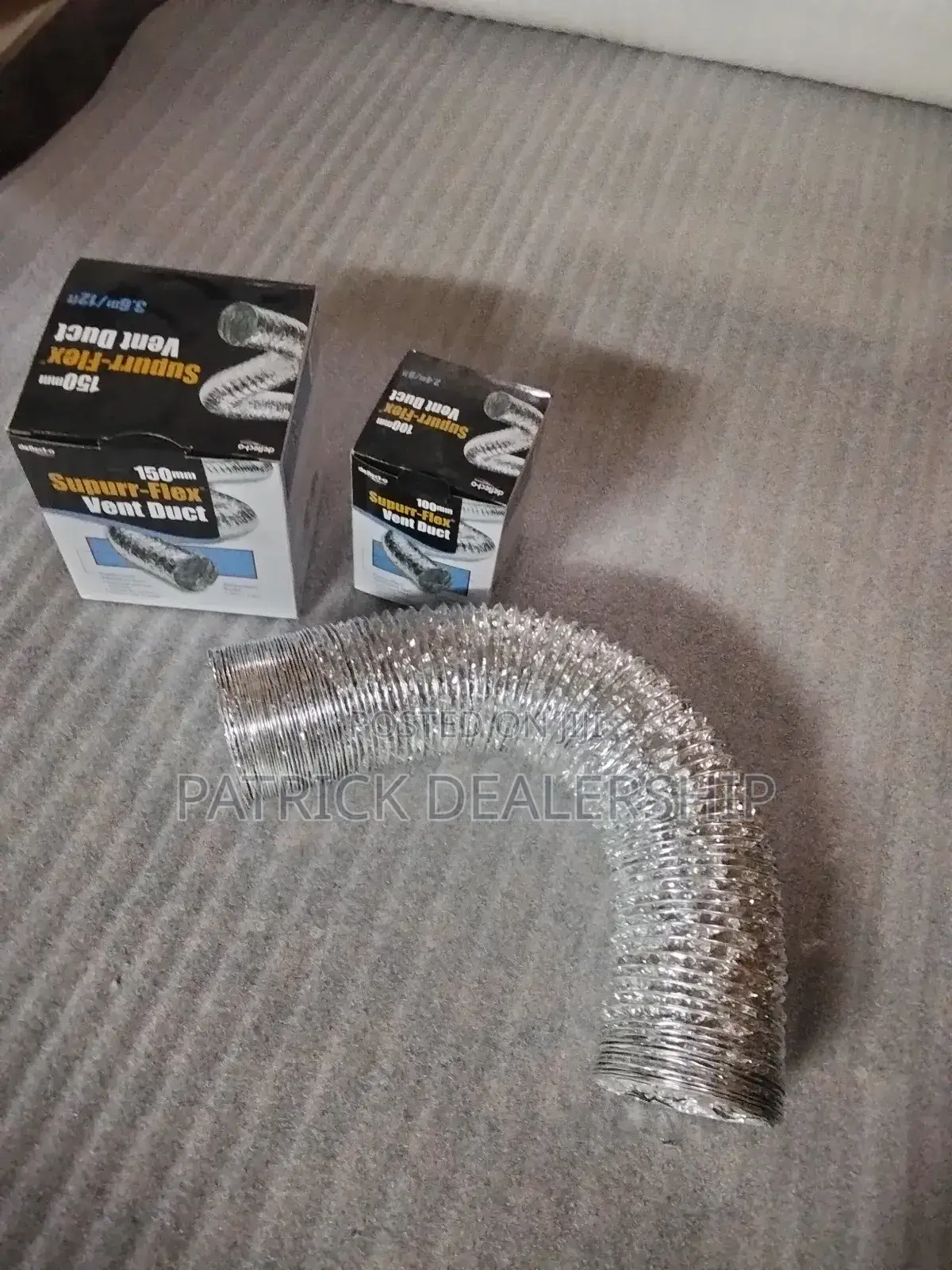 Aluminum Flexible Duct-4"3.5mtrs