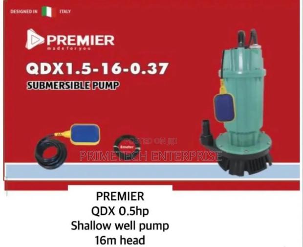 QDX 0.5hp Submersible Water Pump