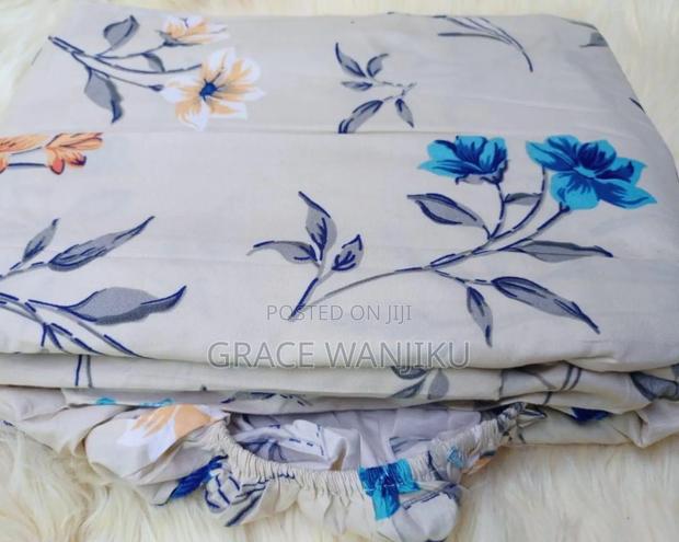 High Quality 6pcs Fitted Bedsheet With Duvet Cover. - thumbnail 2