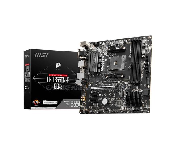 Msi Pro B550m-P Gen3 Micro-Atx Gaming Motherboard. - main view
