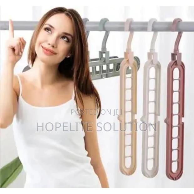 9 Slot Wardrobe Hanger - thumbnail 2
