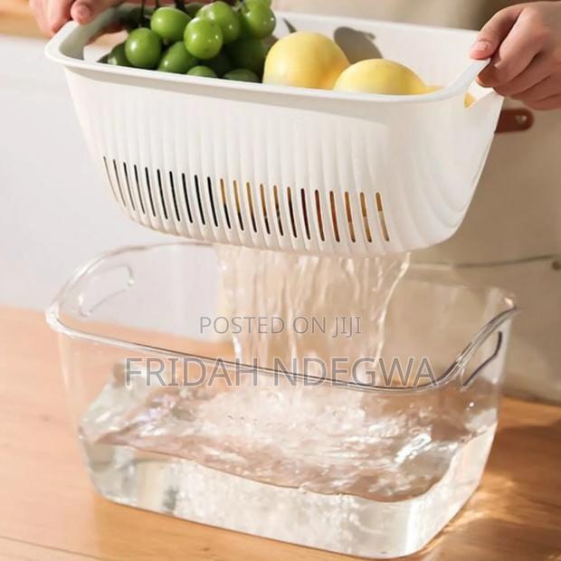 Double Layer Drain Basket - main view