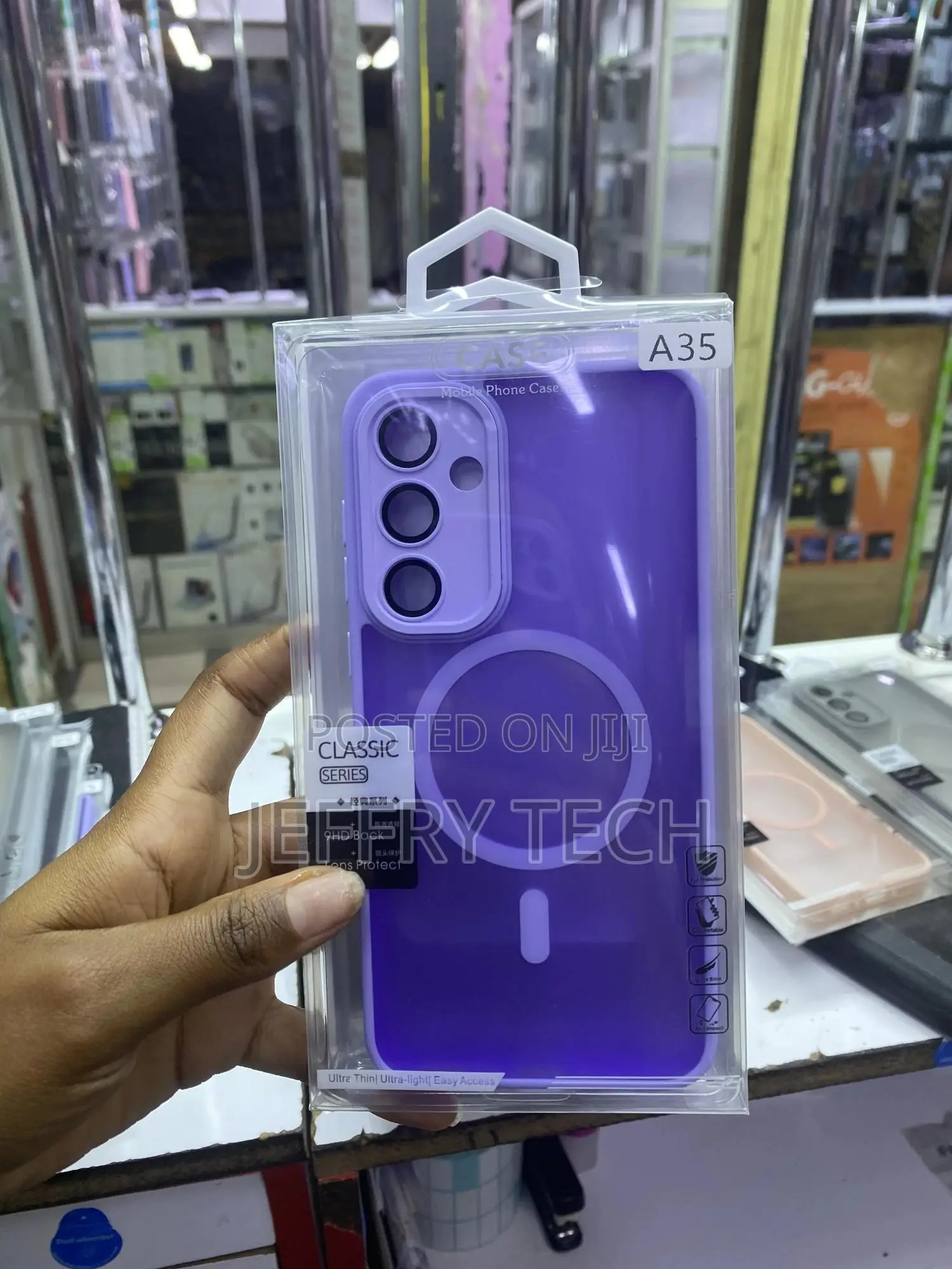 Liang Transluscent Magnetic Case for Samsung Galaxy A35