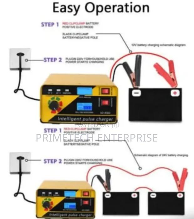 Intelligent Battery Charger - main view