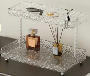 Rabbit 2 Layer Acrylic Organizer Tray