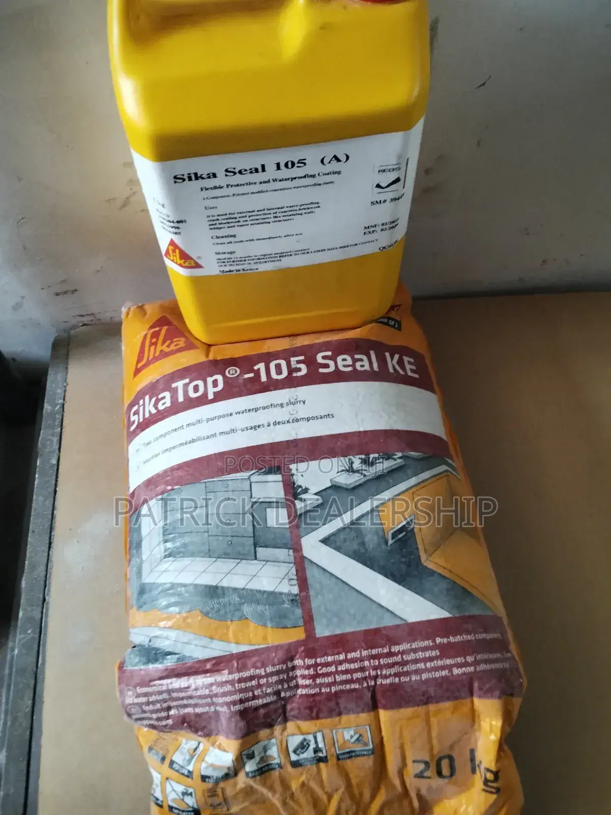 Waterproofing Sika Top 105