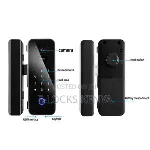 Smart Glass Door Locks