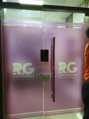 Biometric Smart Glass Door Lock