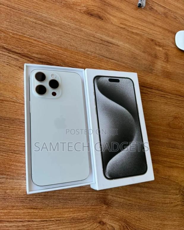 Apple iPhone 15 Pro Max 512 GB Silver - main view