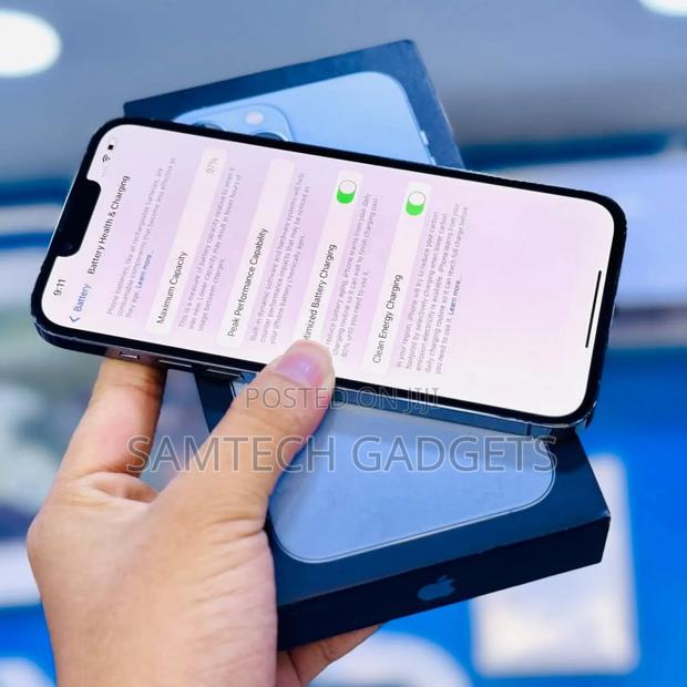 New Apple iPhone 13 Pro Max 256 GB Blue - thumbnail 4