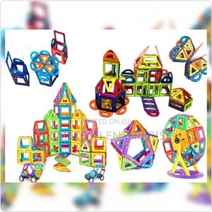 84pcs Kids Magnetic Tiles - thumbnail 2