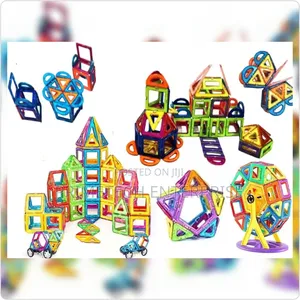 84pcs Kids Magnetic Tiles