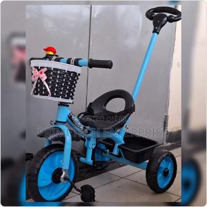 Pushable Tricycle-With Handle - thumbnail 2