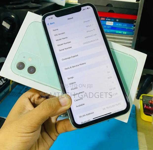 New Apple iPhone 11 128 GB Green - thumbnail 3