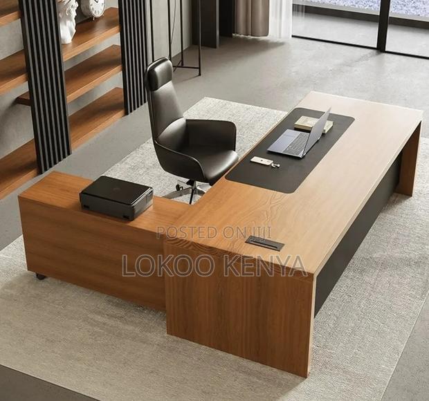 Office Desk : Modern Executive Corner Work Desk