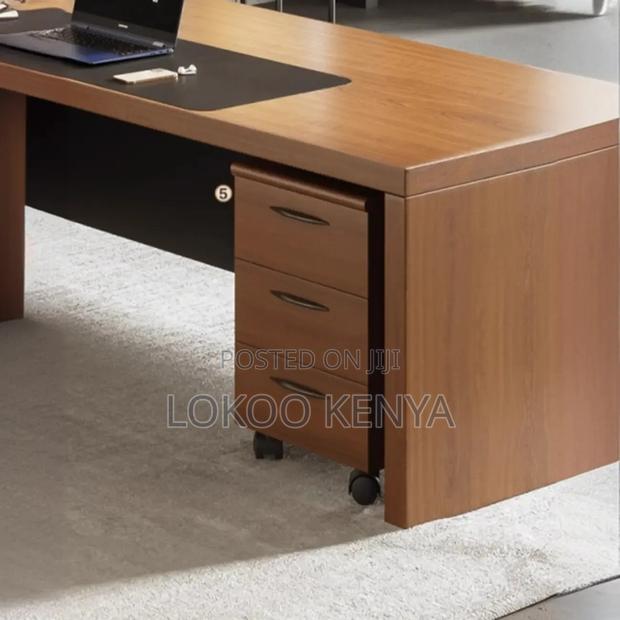 Office Desk : Modern Executive Corner Work Desk - thumbnail 3