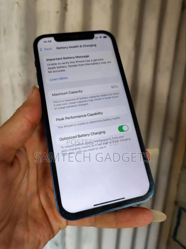 Apple iPhone 12 64 GB Blue - thumbnail 3