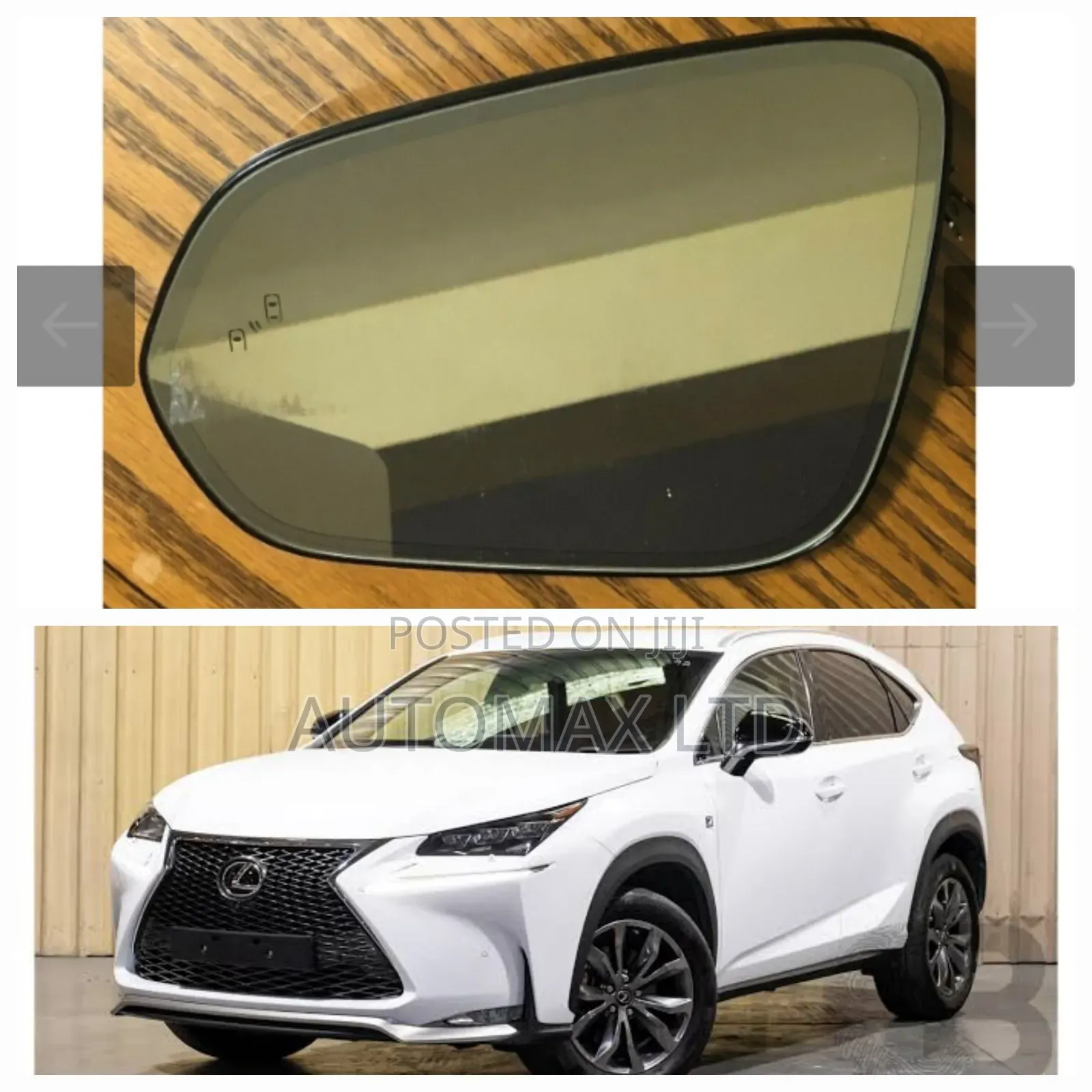 Lexus Rx Nx Rx350 Nx200t Nx300 Rx450h Side Mirror Glass Only,