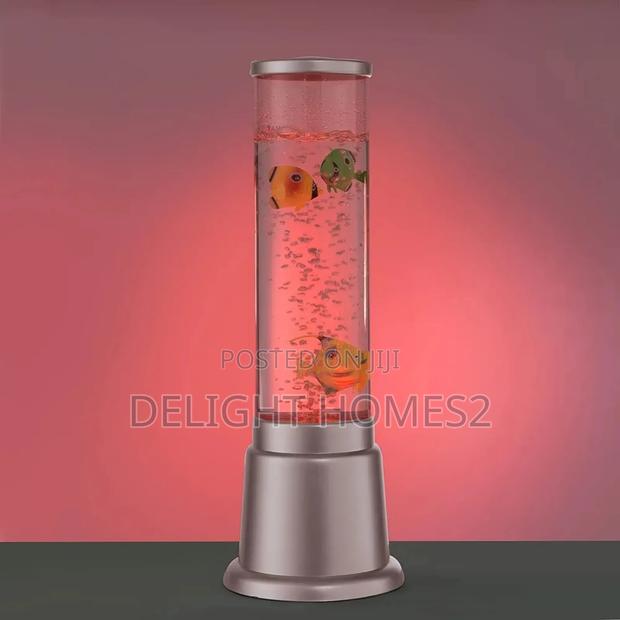 Led 38cm Bubble Fish Tank-Hw