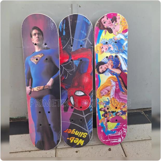 Strong Cartoon Themed Skating Board - main view