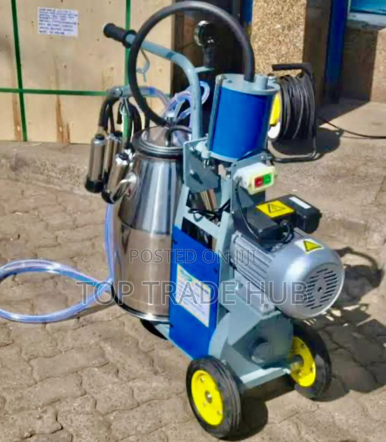 Milano Cow Milking Machine 25l Single Barrel/Single Cow