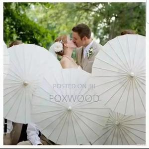 60cm Paper Parasol Umbrella 60/80cm - main view