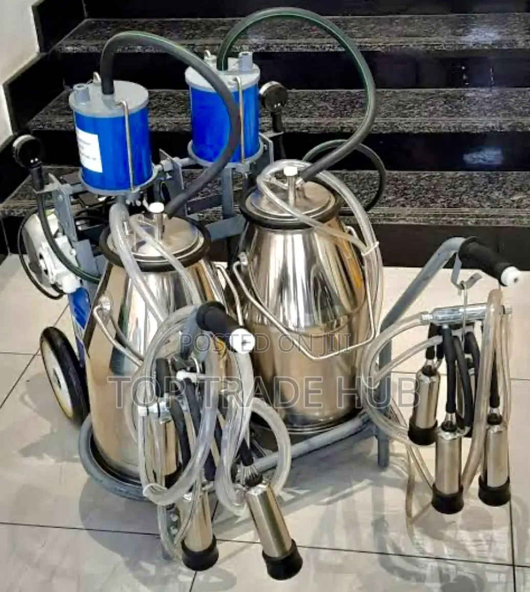Ydh002 Milano Cow Milking Machine Double Barrel For 2 Cows