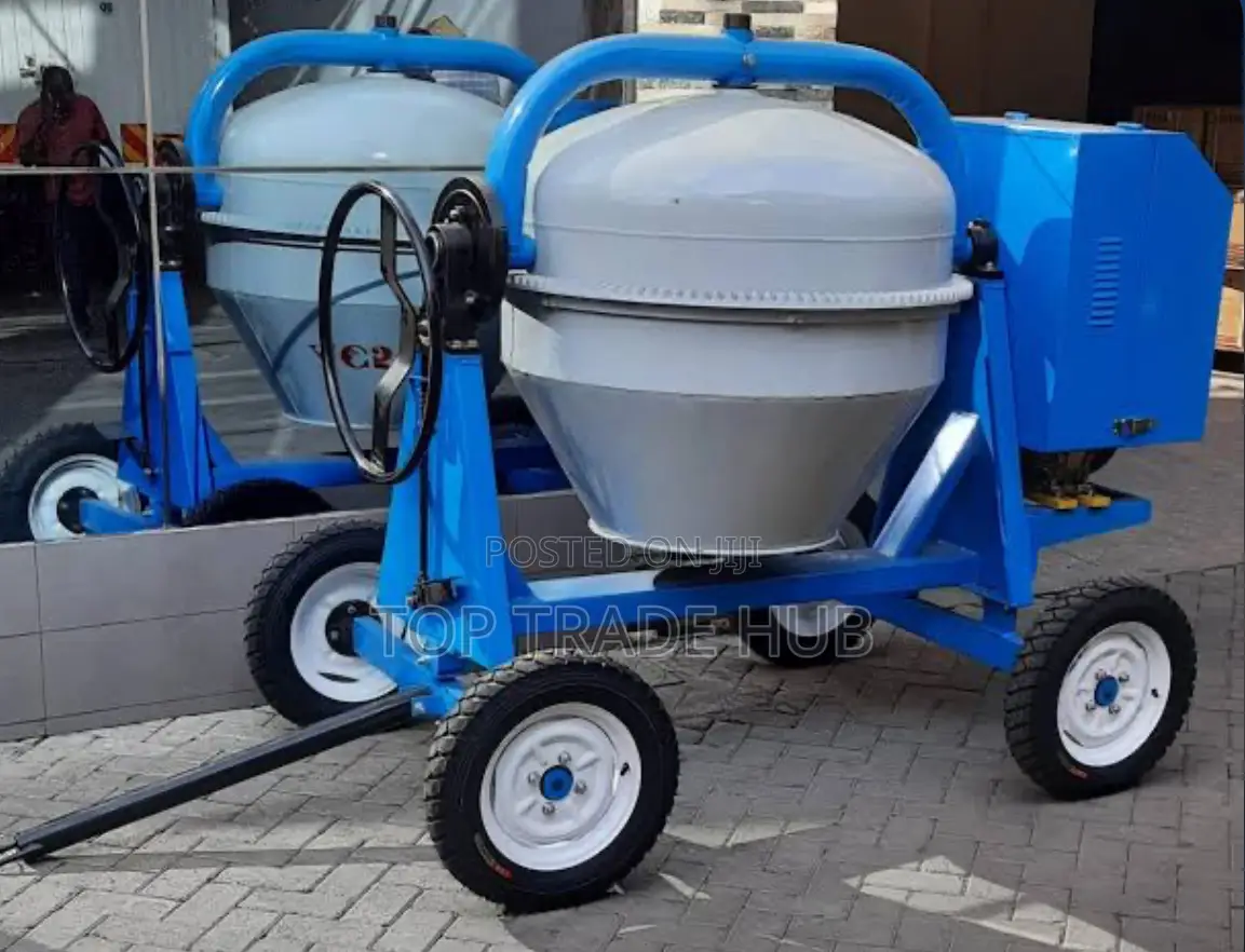 Heavy Duty Aico 400l Cement Concrete Mixer 7.5hp Diesel Engine