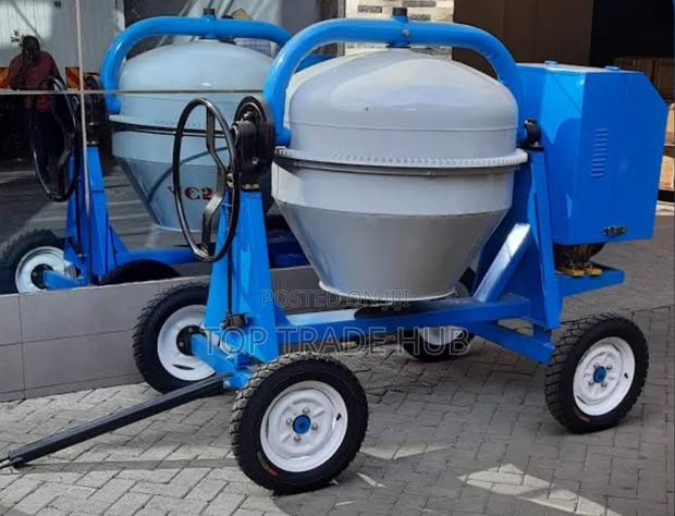 Heavy Duty Aico 400l Cement Concrete Mixer 7.5hp Diesel Engine