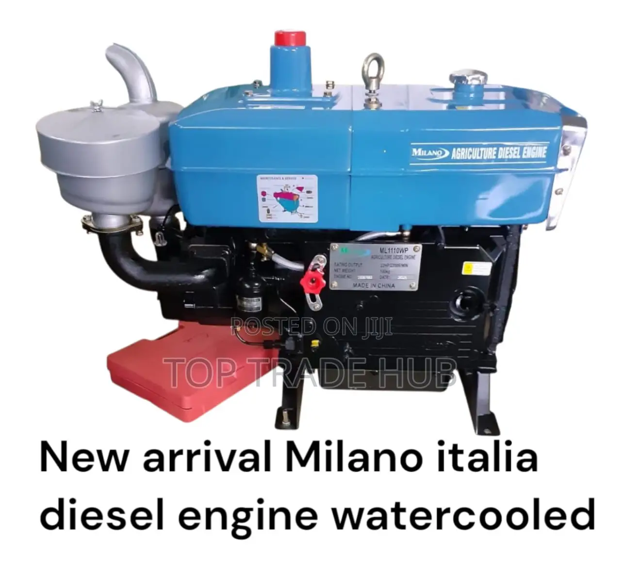 Milano Ml1115wp Agricultural Diesel Engine  24hp Water-cooled