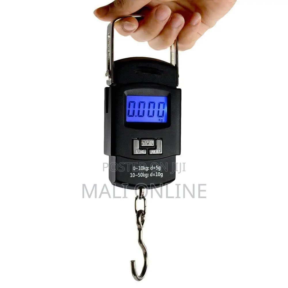 Portable 50kg Lcd Digital Hanging Scale