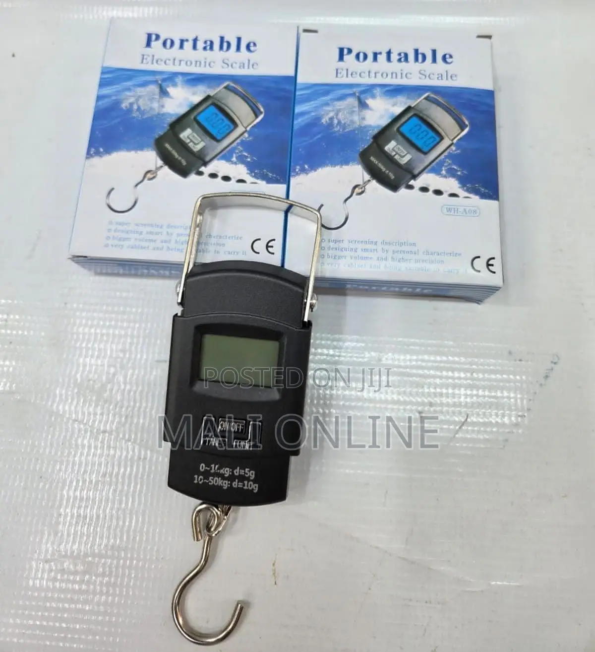 Portable 50kg Lcd Digital Hanging Scale