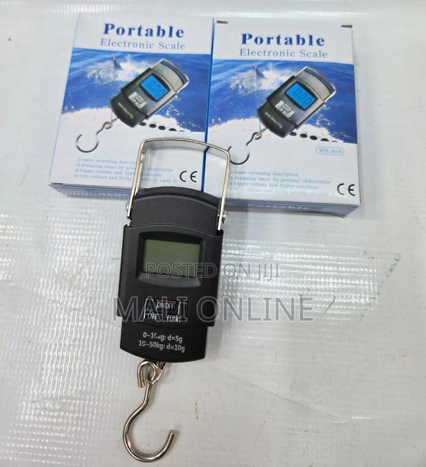 Portable 50kg Lcd Digital Hanging Scale - thumbnail 5