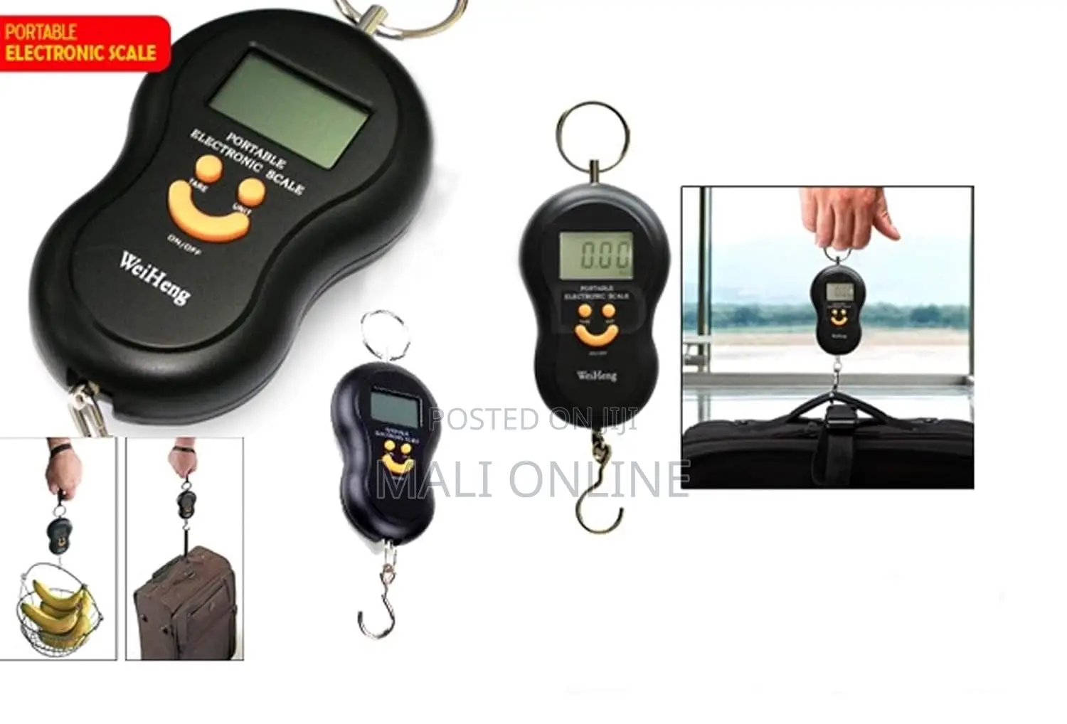 Digital Hanging Scale 50kg/10g Portable Lcd Luggage