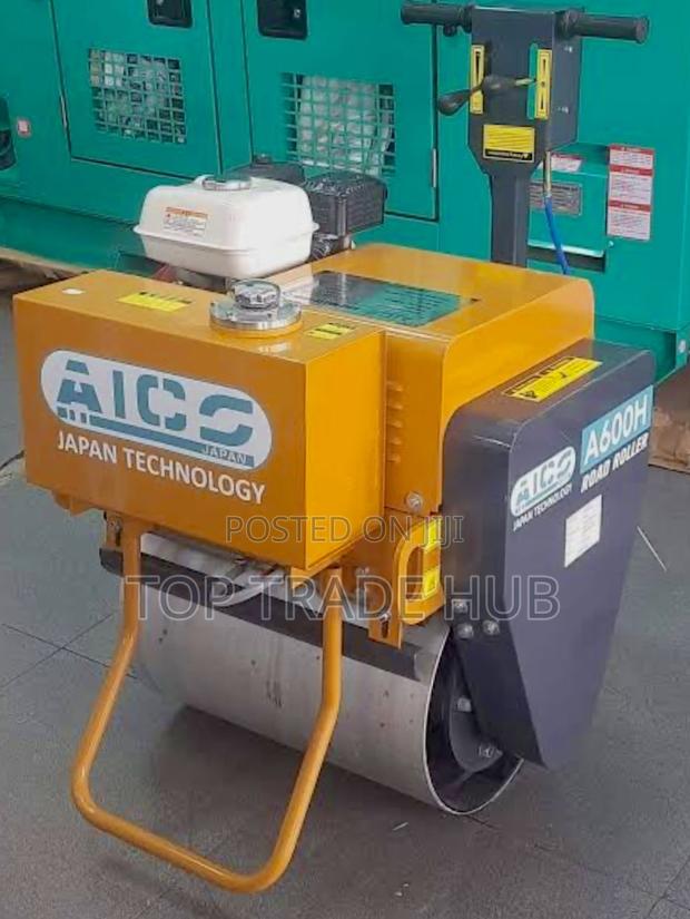 Aico A600h Single Road Roller 15kn Force Powered By Honda Engine