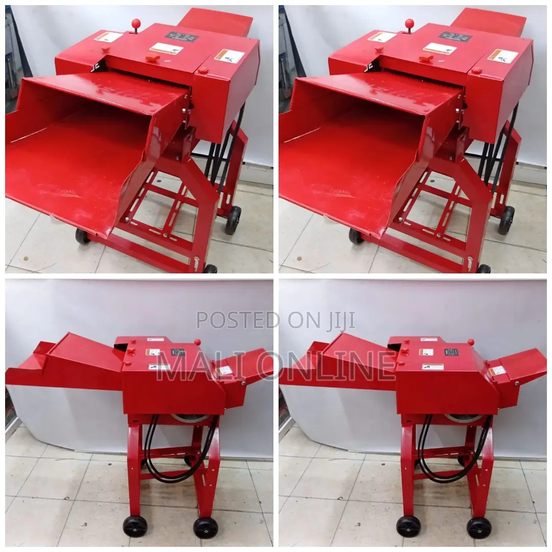Heavy Duty Chaff Cutter Machine 900r/Min Rotation Speed 1000kg/H