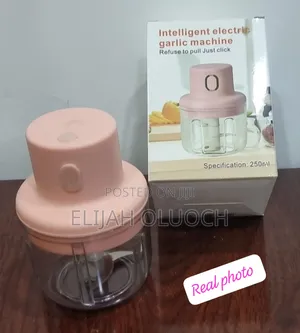 250ml Rechargable Intelligent Garlic Pepper Grinding Machine