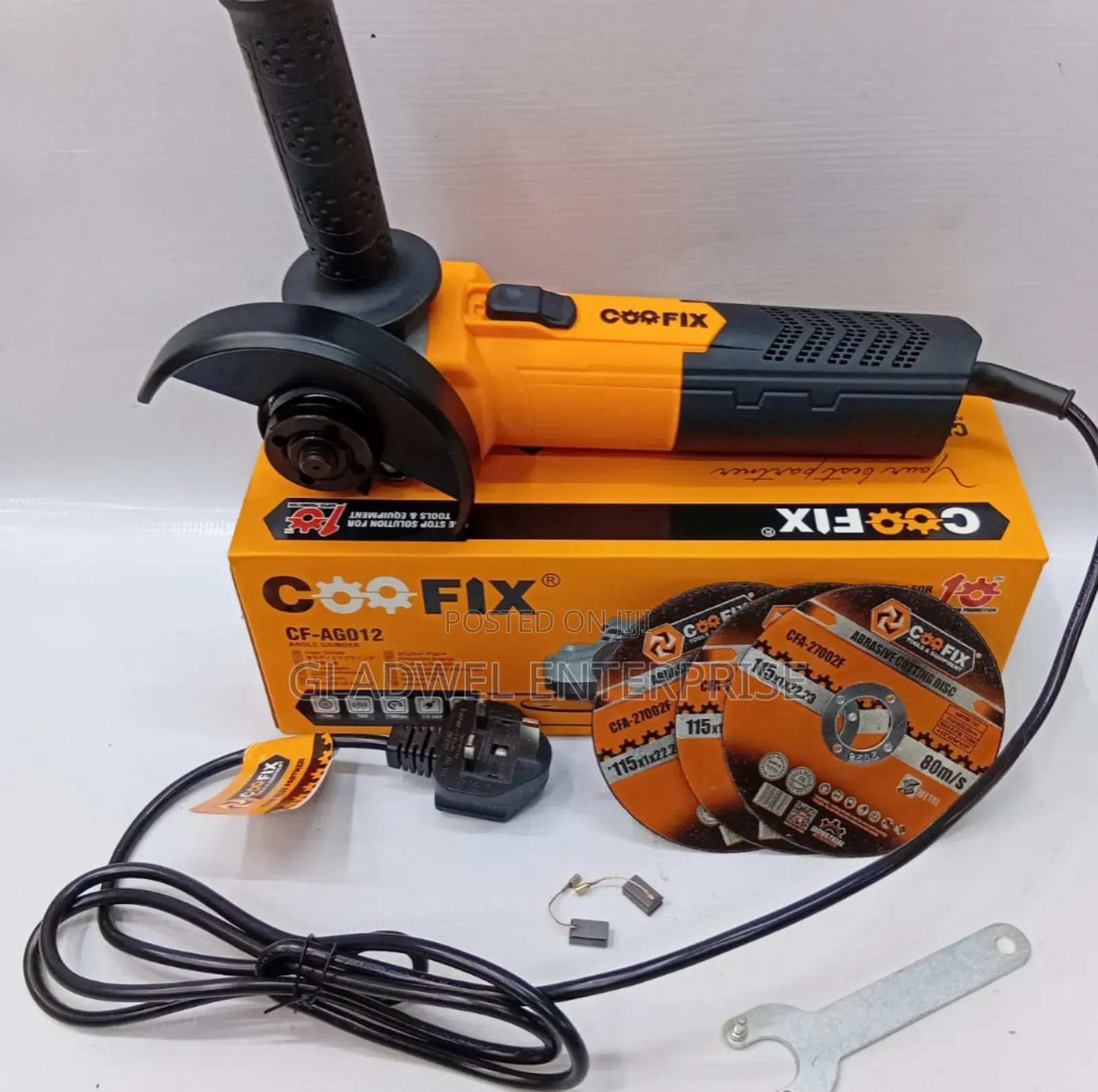 Coofix 4inch Grinder With 3 Disk