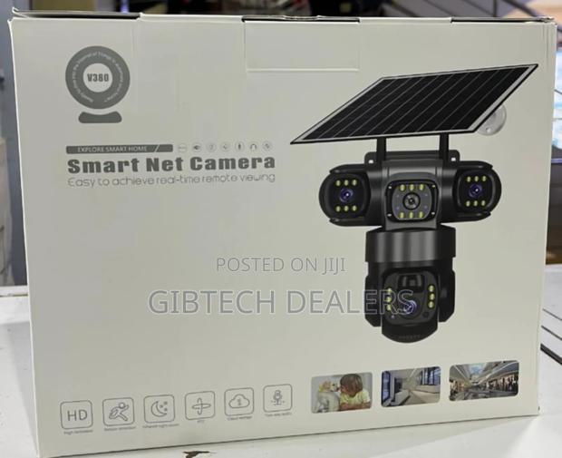 Smartnet Triple Lens 4g Solar CCTV Camera
