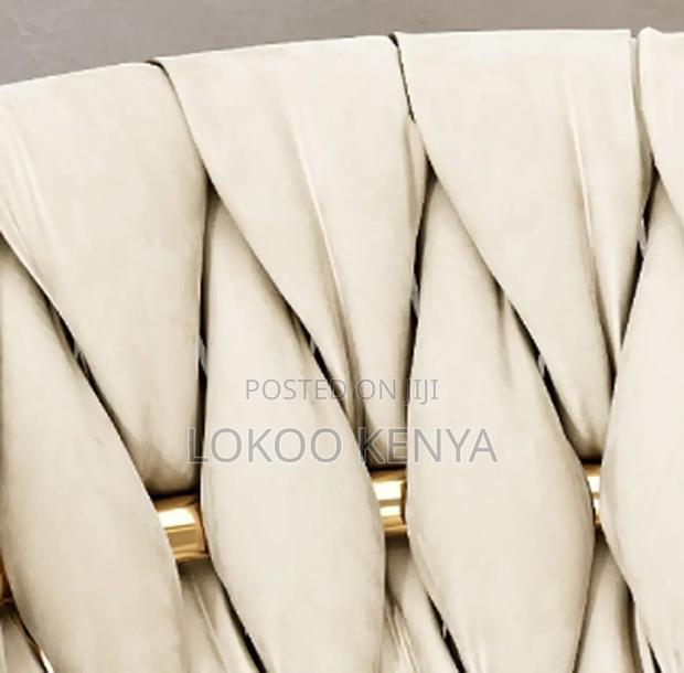 Barstool : Modern Leather High Chair for Bar Kitchen - thumbnail 3
