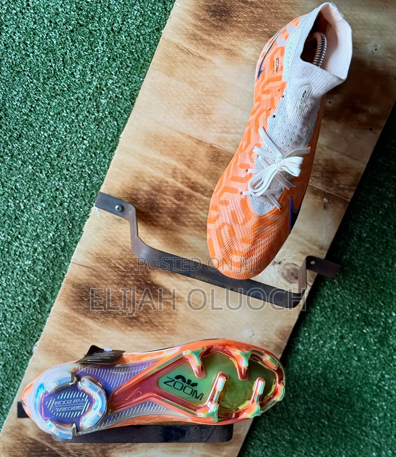 Orange Nike Mercurial Airzoom Superfly 9 Fg 35-45